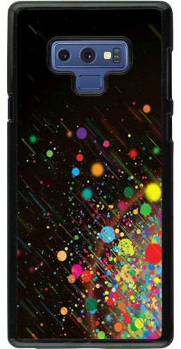 Coque Samsung Galaxy Note9 - Abstract bubule lines